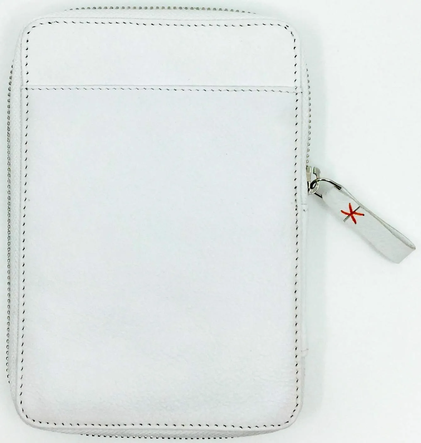 Diabag ONE 101-2 Diabetiker-Tasche Leder Weiß 12 cm
