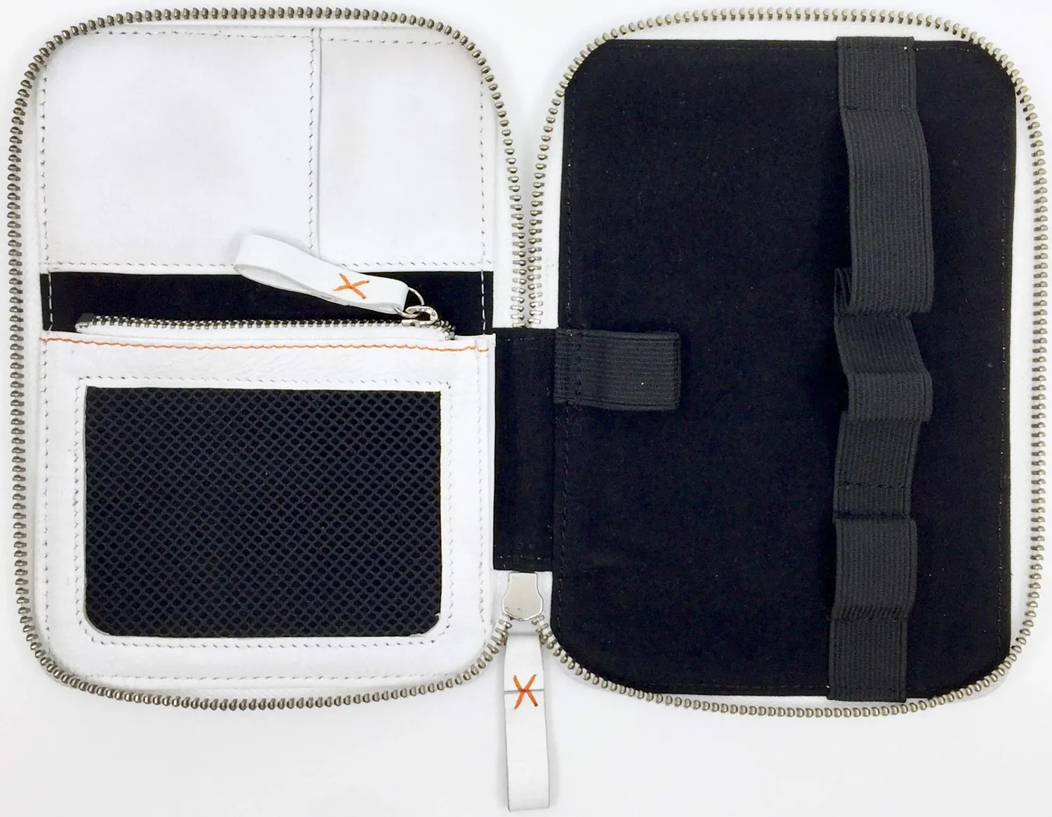 Diabag ONE 101-2 Diabetiker-Tasche Leder Weiß 12 cm