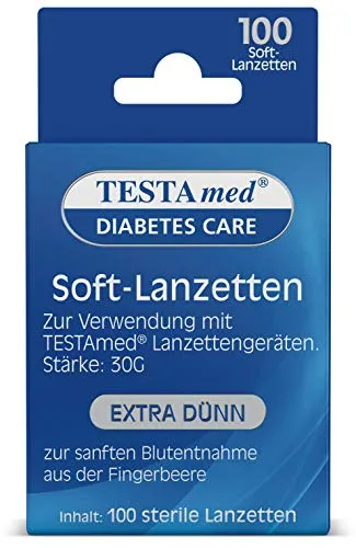 TESTAmed GlucoCheck Advance Soft-Lanzetten 100 Stück 30G