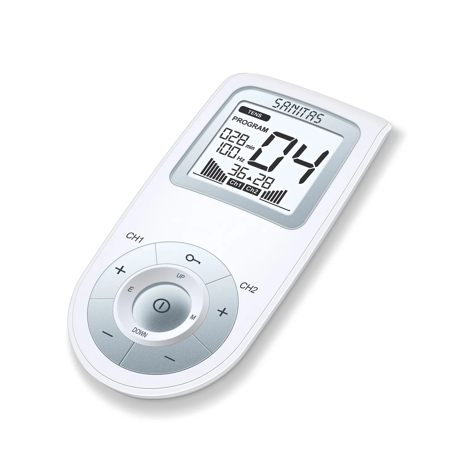 Sanitas SEM 43 EMS/TENS-Gerät mit Massage und 12 Elektroden