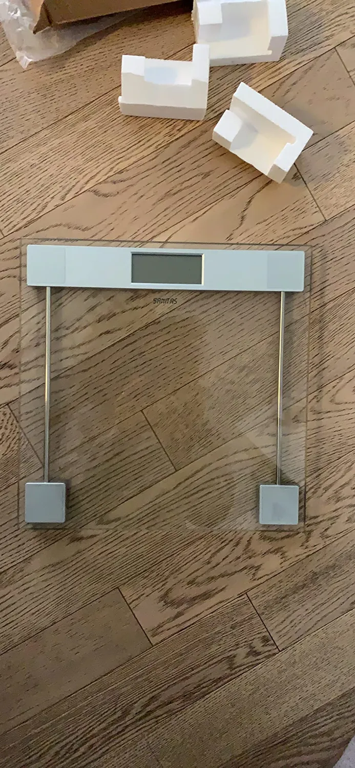 Sanitas SGS 06 Glaswaage 150 kg schwarz