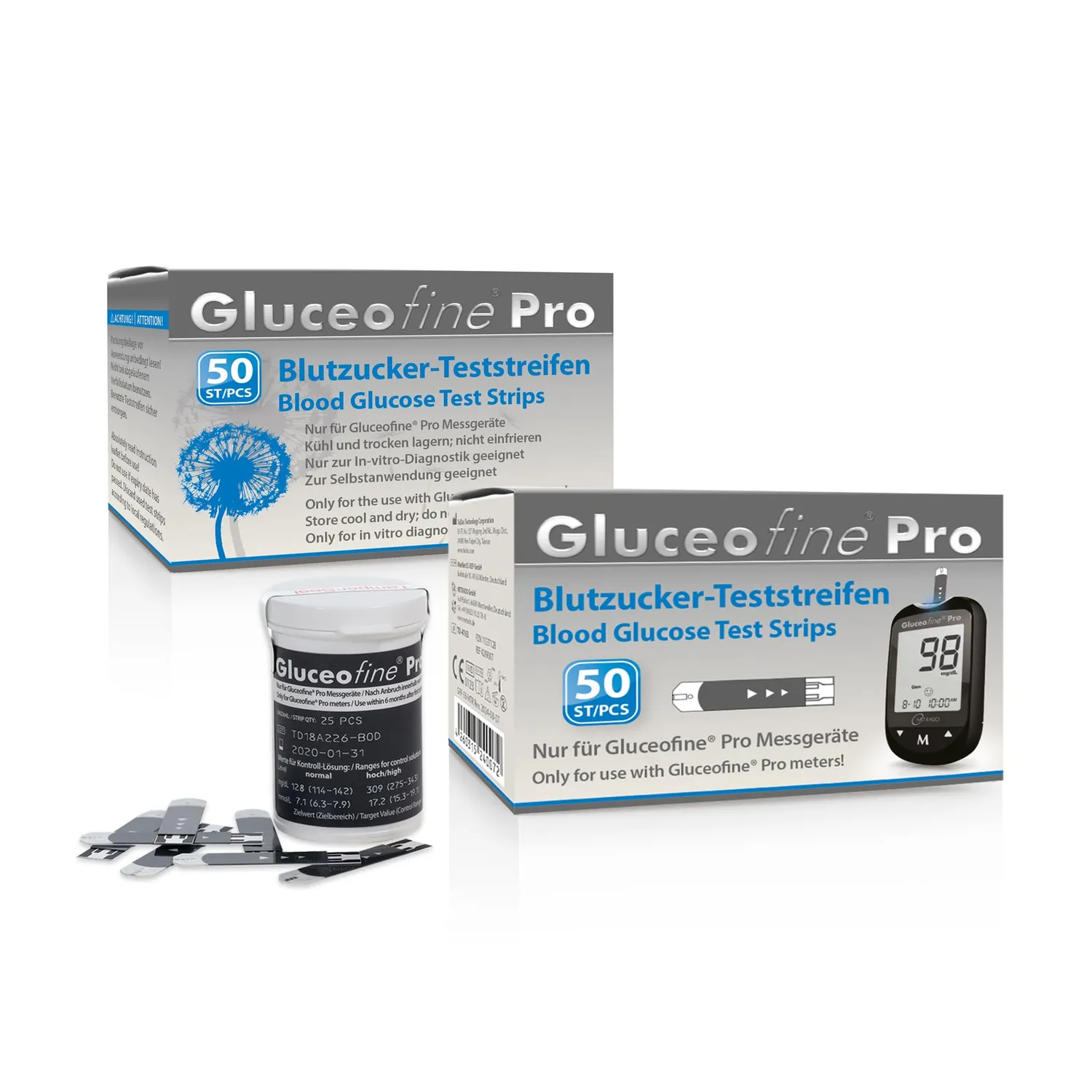 Metrado Gluceofine Pro Teststreifen 6 Sek