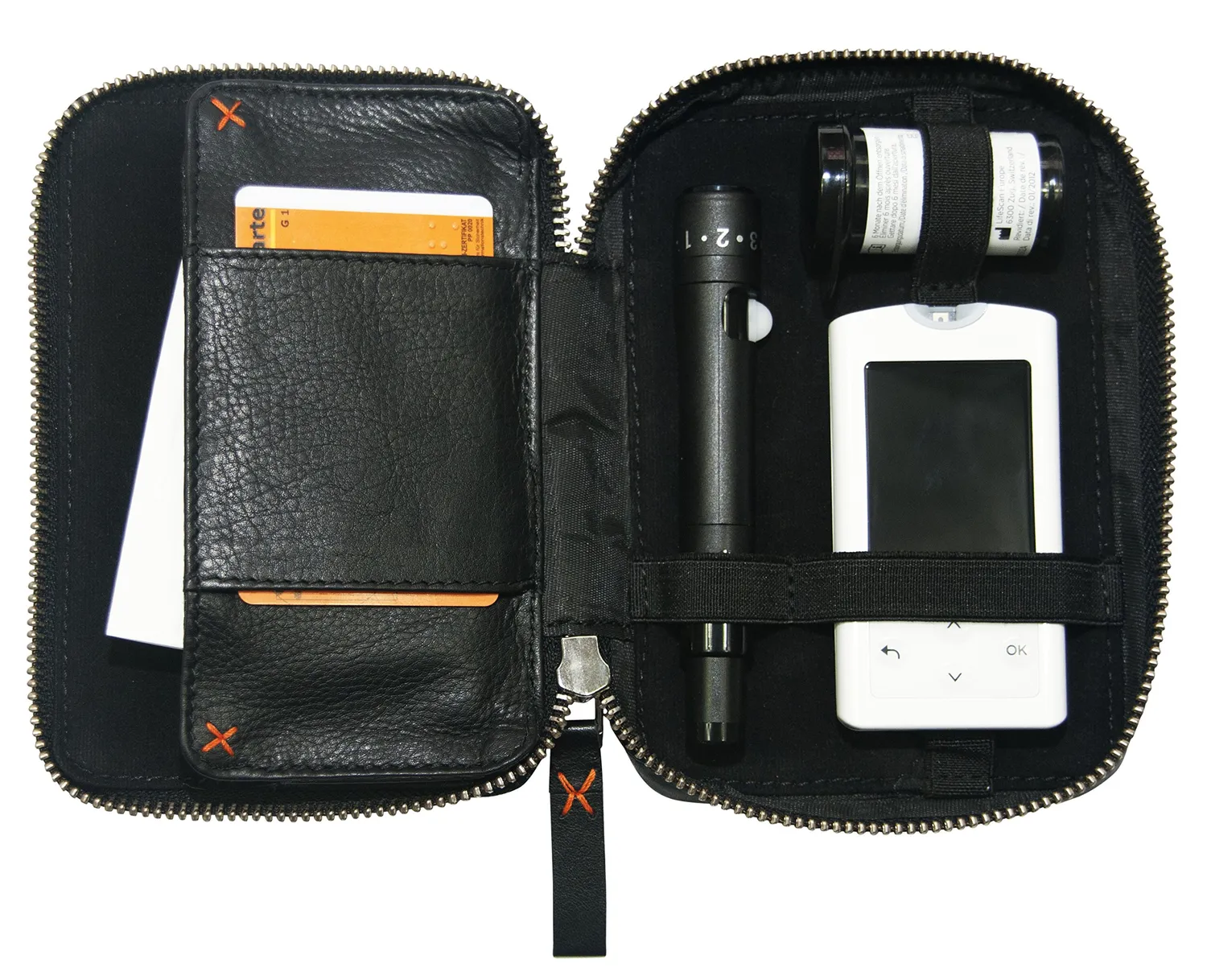 Diabag ONE Diabetiker-Etui Nappaleder isolierend