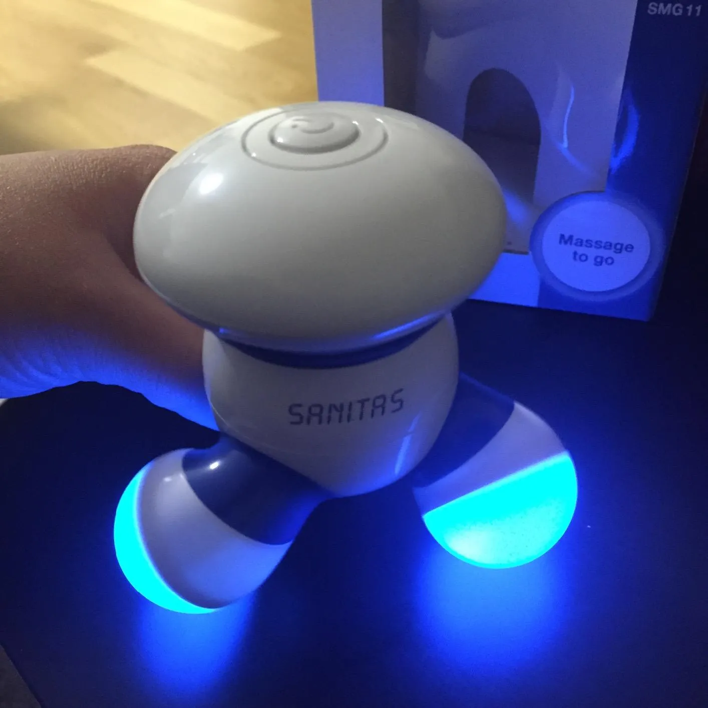 Sanitas 642.05 SMG 11 Mini-Massager Massagegerät 3 Köpfe