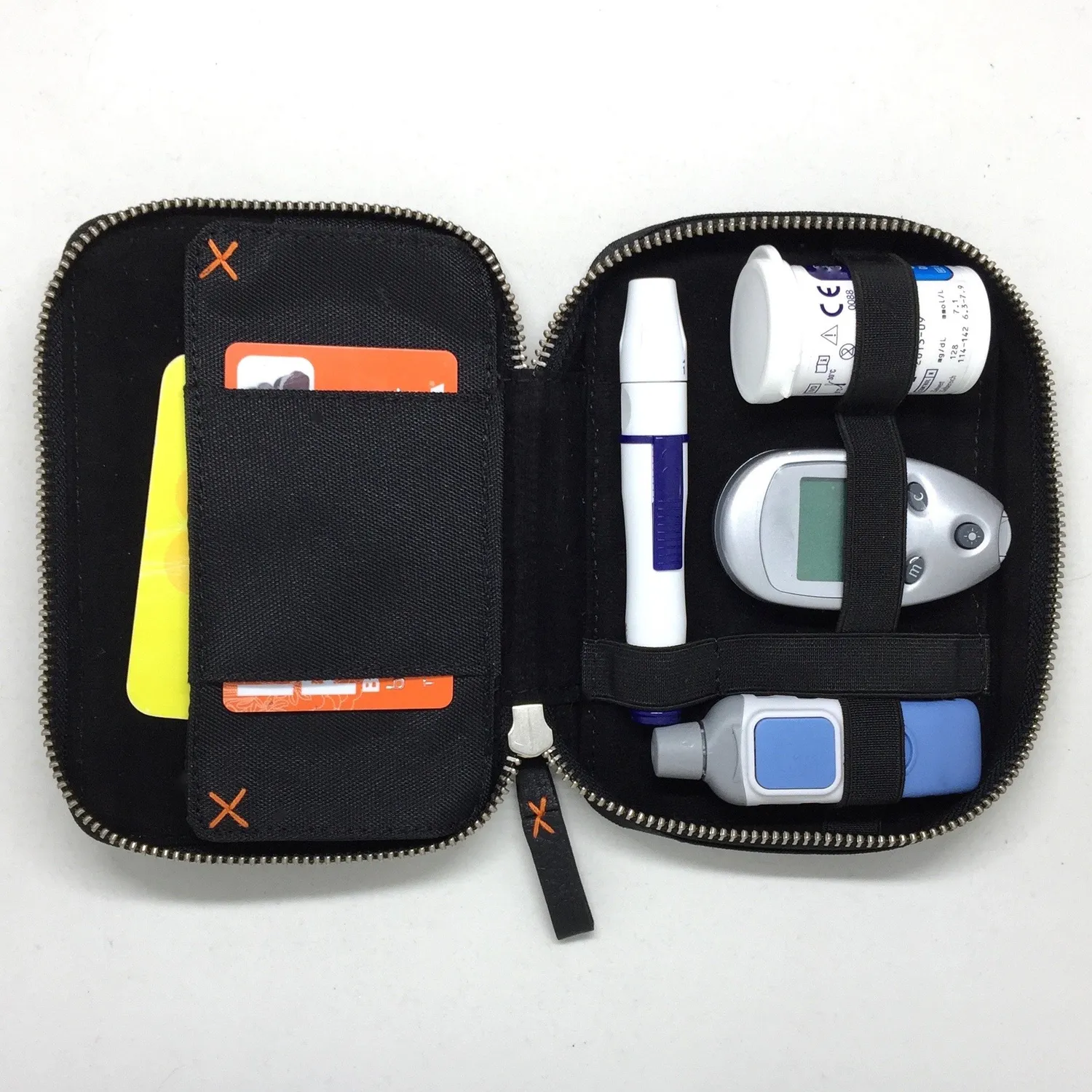 Diabag ONE Mini Diabetikertasche Nylon Schwarz 12cm