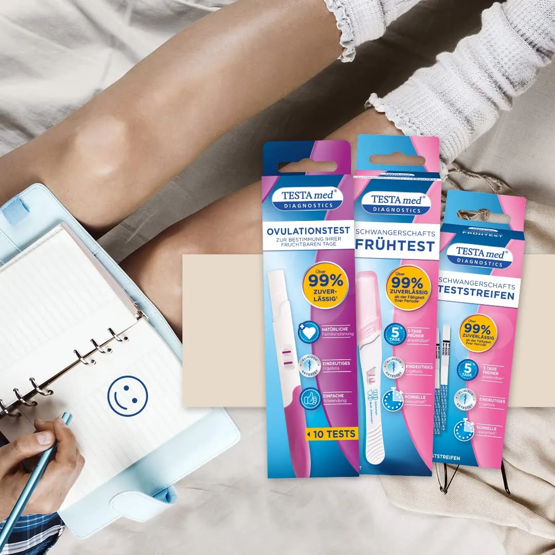 Testa med DIAGNOSTICS Ovulationstest LH