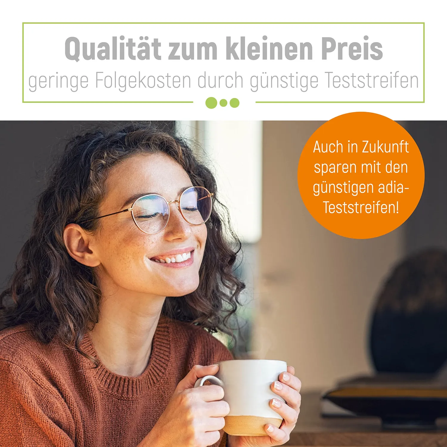 adia Diabetiker Vorteilspack Blutzuckerteststreifen mit Lanzetten