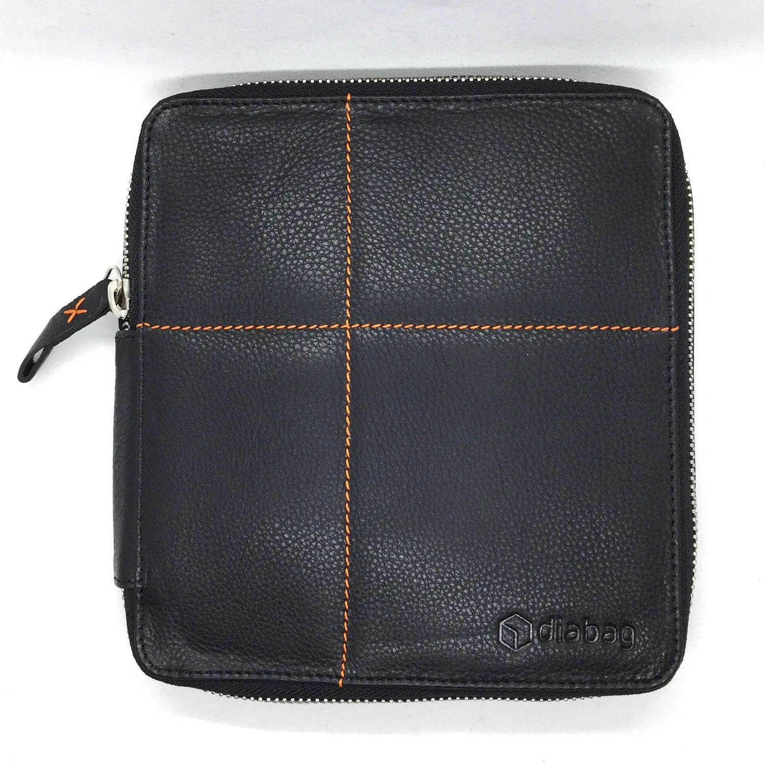 Diabag One XL Diabetikertasche Leder 17x18x3 cm