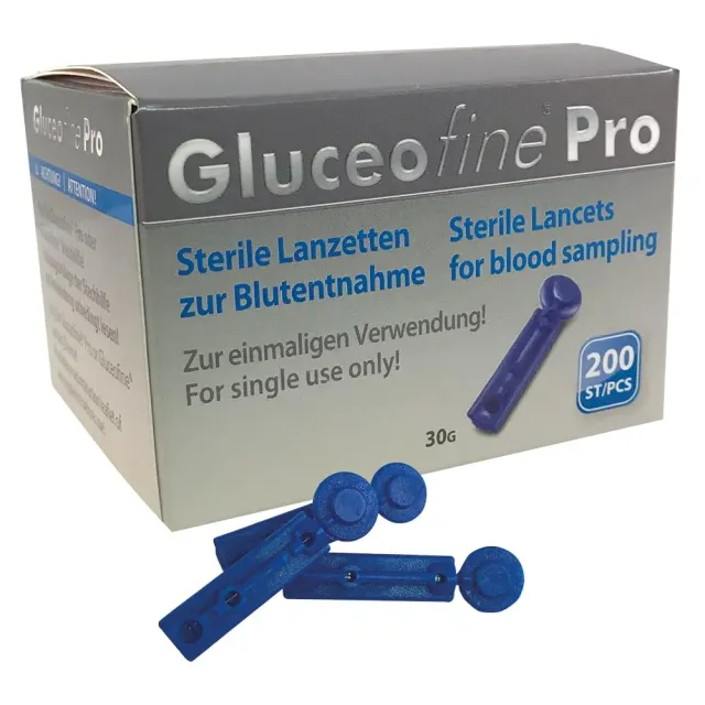 Metrado Pro Lanzetten 200 Stück 30G steril