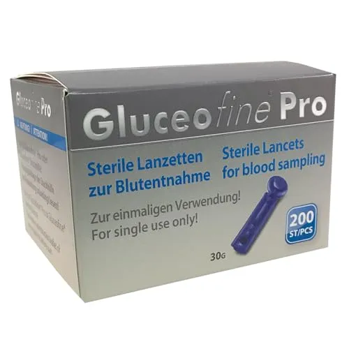 Metrado Pro Lanzetten 200 Stück 30G steril