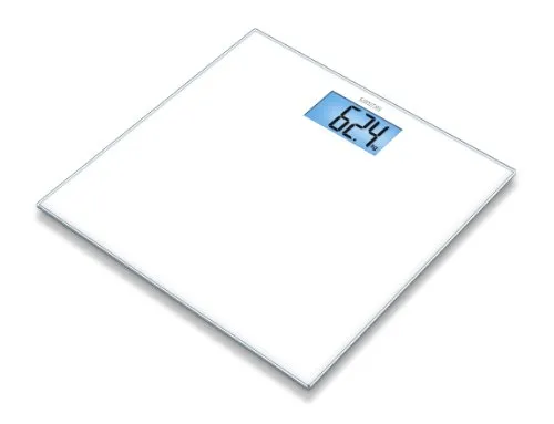 Sanitas SGS 03 Glaswaage Weiß mit beleuchtetem Display