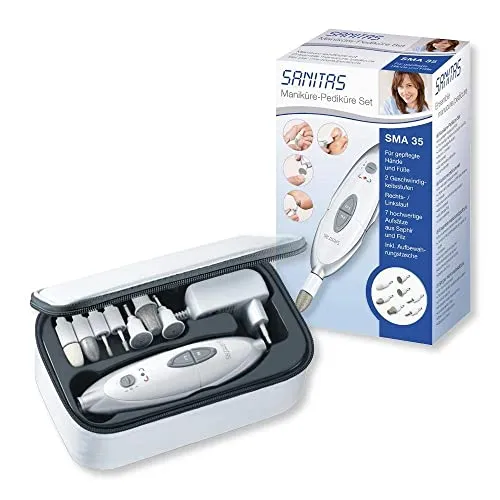 Sanitas SMA 35 Maniküre-Pediküre-Set mit 7 Aufsätzen