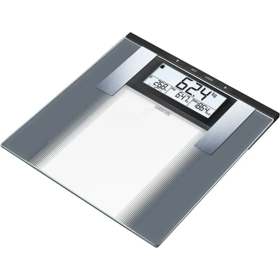 Sanitas SBG 21 Diagnosewaage Körperanalysewaage Sicherheitsglas