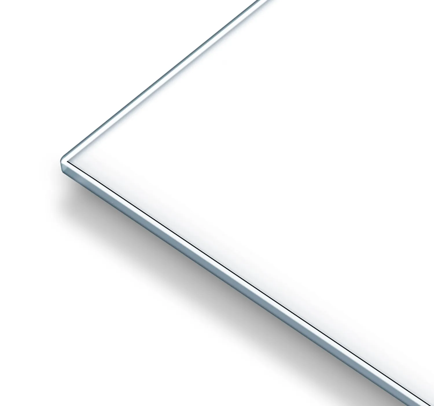 Sanitas SGS 03 Glaswaage Weiß mit beleuchtetem Display