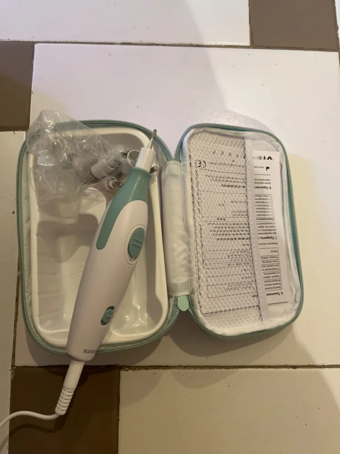 Sanitas SMA 36 Maniküre-Pediküre-Set mit 7 Aufsätzen