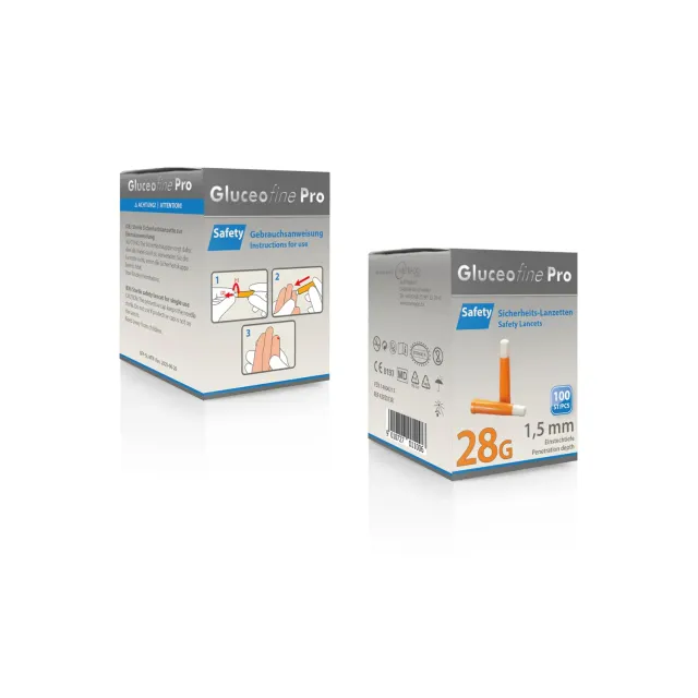Metrado Pro Safetylancets Sicherheits-Lanzetten 100 St.