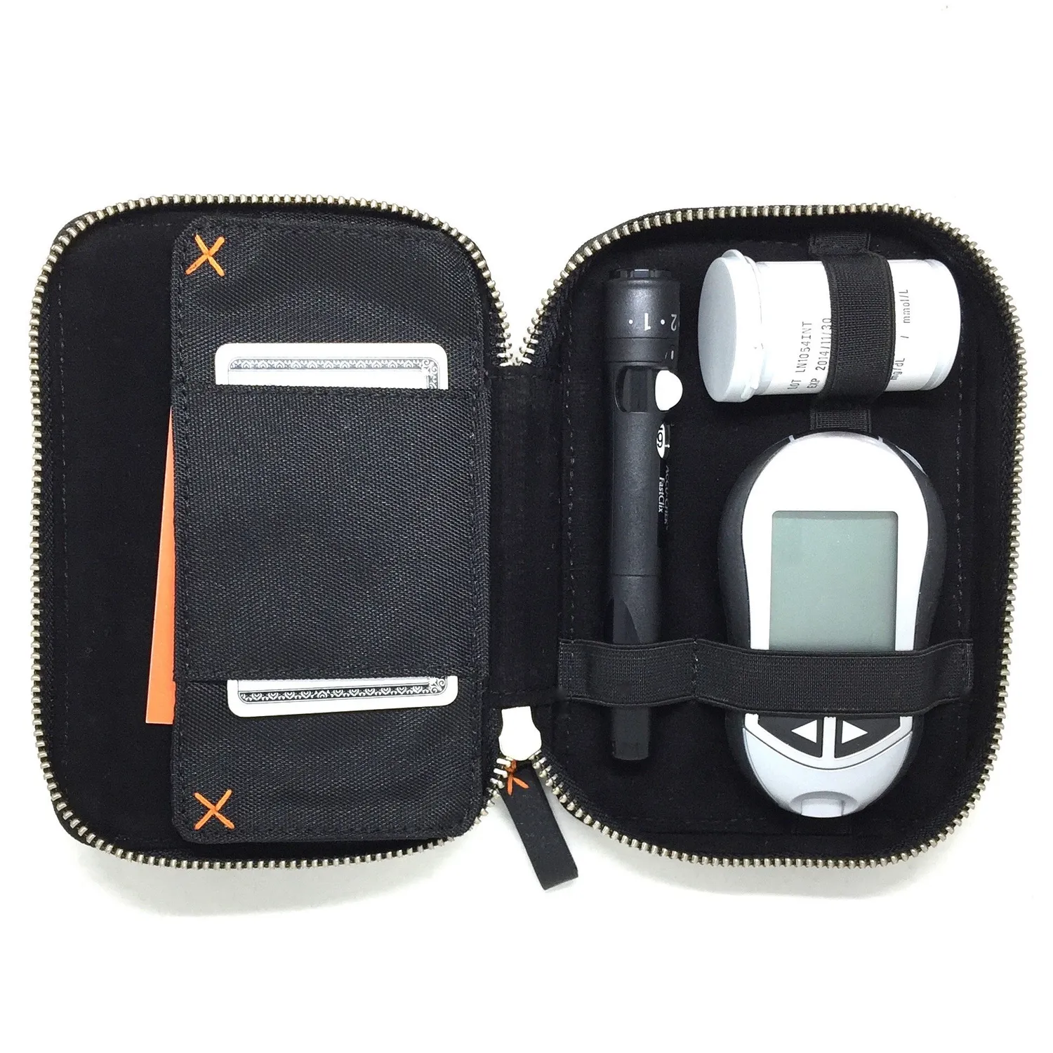 Diabag ONE Mini Diabetikertasche Nylon Schwarz 12cm